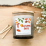 11 oz. Grey Ombre Jar Candle - Autumn Collection