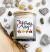 Fall 11 oz. Grey Ombre Jar - Autumn Vibes "your state"!