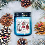 9 oz. Icy Blue Jars - Buffalo Plaid Christmas!