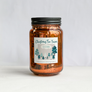 16 oz. Glimmery Speckled Rust Pint Jar Candles - Winter & Holiday Collection
