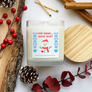 11 oz. Clear Jar Candle - Winter & Holiday Collection