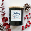 11 oz. Black Jar Candle - Winter & Holiday Double Wicks *NEW*