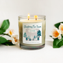 11 oz. Grey Ombre Jar Candle - Winter Double Wicks