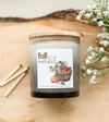 11 oz Grey Ombre Jar- Cozy Fall Labels