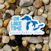 On Lake Time (Great Lakes) | Decal