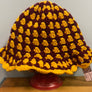 Crocheted Bucket Hat By Peaches N' Yarn