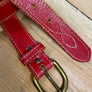 Vintage Leather Belt - Thrifted Accessories
