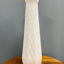 Milk Glass Vase - Thrifted Decor