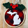 Embroidery Hoop Ornament