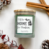 11 oz Candle Jars - I'll be home for Christmas