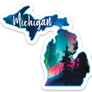 Michigan Northern Lights | Decal