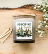11 oz Grey Ombre Jar- Cozy Fall Labels