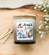 11 oz Grey Ombre Jar Candles - All MI Favorite Things Autumn