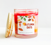 11 oz. Clear Jar Candle - Autumn Collection