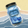 16 oz. Pint Mason Jar Candle - Summer Collection