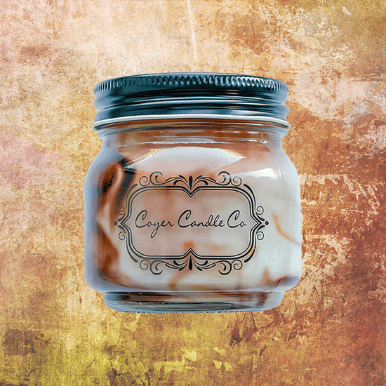 8 oz Candle Jars - Mahogany Teakwood