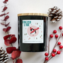 11 oz. Black Jar Candle - Winter & Holiday Double Wicks *NEW*