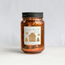 16 oz. Glimmery Speckled Rust Pint Jar Candles - Winter & Holiday Collection