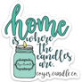 Home is Where the Candles are | Decal