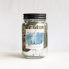 16 oz. Glimmery Speckled Silver Pint Jar Candles - Winter & Holiday Collection