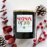 11 oz. Black Jar Candle - Winter & Holiday Double Wicks *NEW*