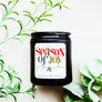 9 oz. Black Jar Candles - Winter & Holiday Collection *NEW*