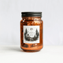 16 oz Fall Glimmery Rust Color Mason Jars - NEW Fall Scents