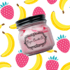 8 oz Candle Jars - Strawberry Banana