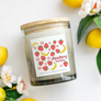 11 oz Candle Jars - Strawberry Banana