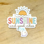 Michigan Sunshine & Good Vibes | Decal