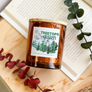 11 oz. Glimmery Rust Jar Candle - Winter & Holiday Double Wicks *NEW*