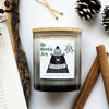 11 oz. Grey Ombre Jar Candle - Winter & Holiday Double Wicks