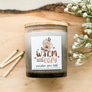 11 oz. Grey Ombre Jar - Cute Fall Labels