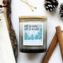 11 oz. Grey Ombre Jar Candle - Winter & Holiday Collection