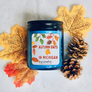 9 oz. Cobalt Blue Jar Candle - Autumn Collection