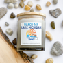 11 oz. Grey Ombre Jar Candles - Summer Collection