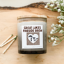 11 oz. Grey Ombre Jar Candle - Autumn Collection
