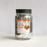 16 oz. Glimmery Speckled Silver Pint Jar Candles - Fall Collection