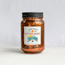 16 oz. Glimmery Speckled Rust Pint Jar Candles - Fall Collection