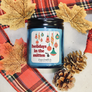 9 oz. Icy Blue Jar Candle - Winter Illustrated Collection