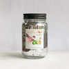 16 oz. Glimmery Speckled Silver Pint Jar Candles - Fall Collection