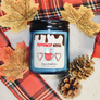 9 oz. Icy Blue Jar Candle - Winter Illustrated Collection