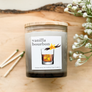 11 oz. Grey Ombre Jar Candle - Autumn Collection