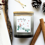 11 oz. Grey Ombre Jar Candle - Winter & Holiday Collection