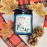 9 oz. Icy Blue Jar Candle - Winter Illustrated Collection