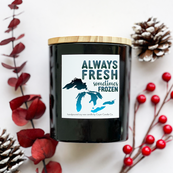 11 oz Black Jars Always Fresh Sometimes Frozen