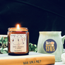 9 oz. Smoked Jar Candles - Zodiac Kitties