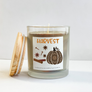 11 oz. Clear Jar Candle - Autumn Collection