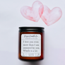 9 oz. Smoked Jar Candle - Snarky Valentine's Day Collection
