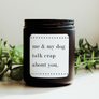 9 oz. Jar Candle - Lucky Oliver Collection Dog Edition